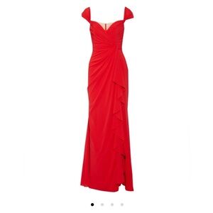 Badgley Mischka Collection NWT Red Evening Gown